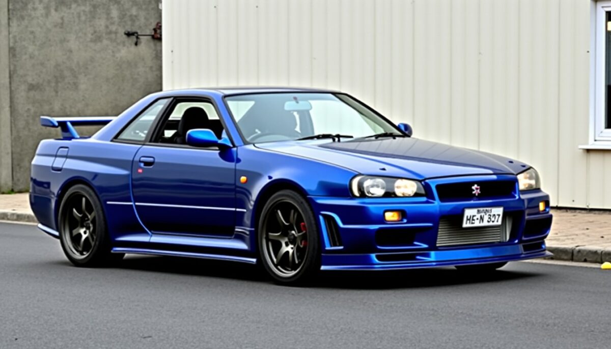 Nissan Skyline R34 : La berline performante à prix accessible